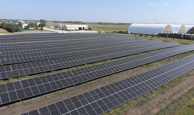 Iowa State, Alliant Energy Dedicate Solar Farm South of Ames